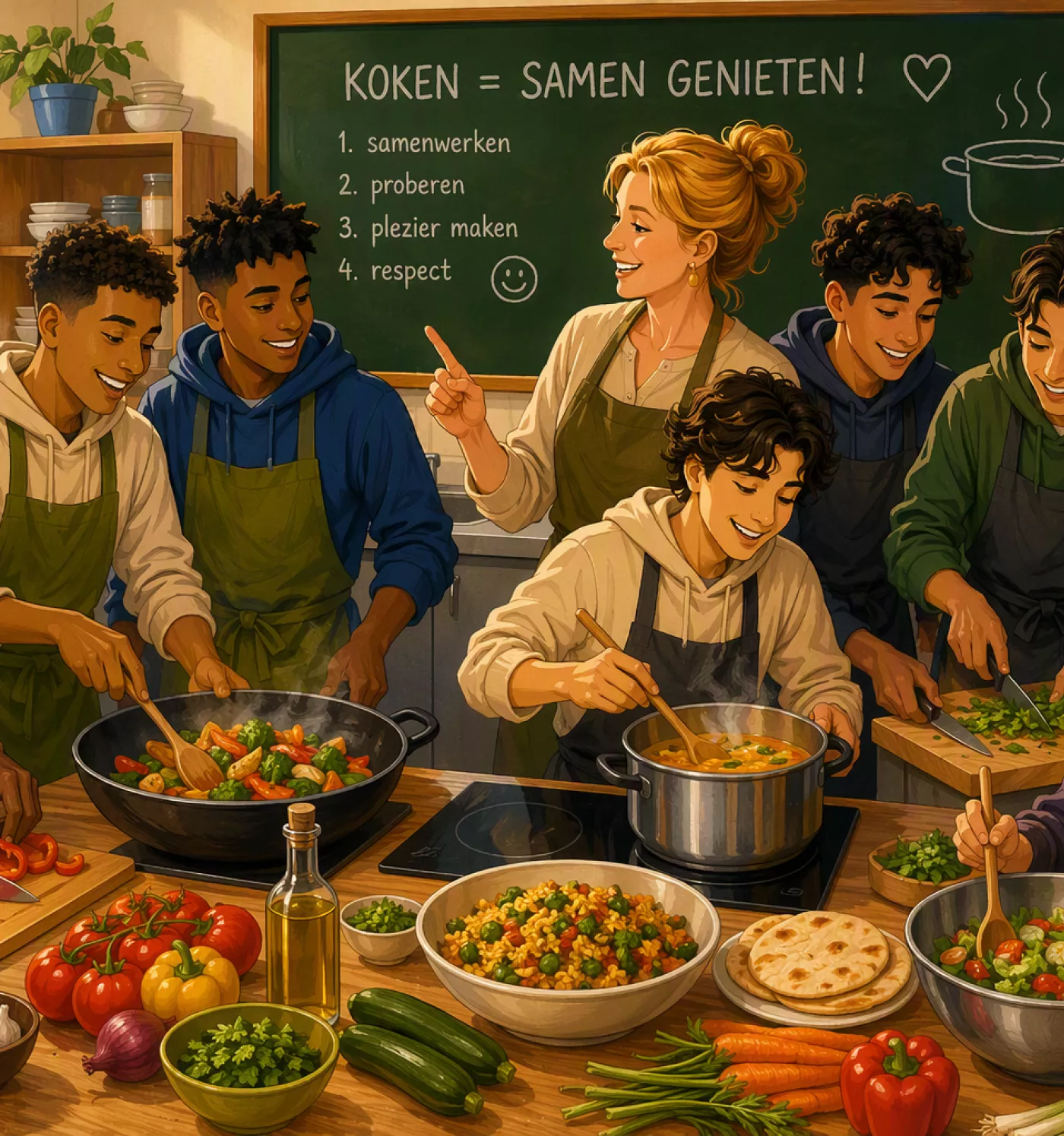 samen koken