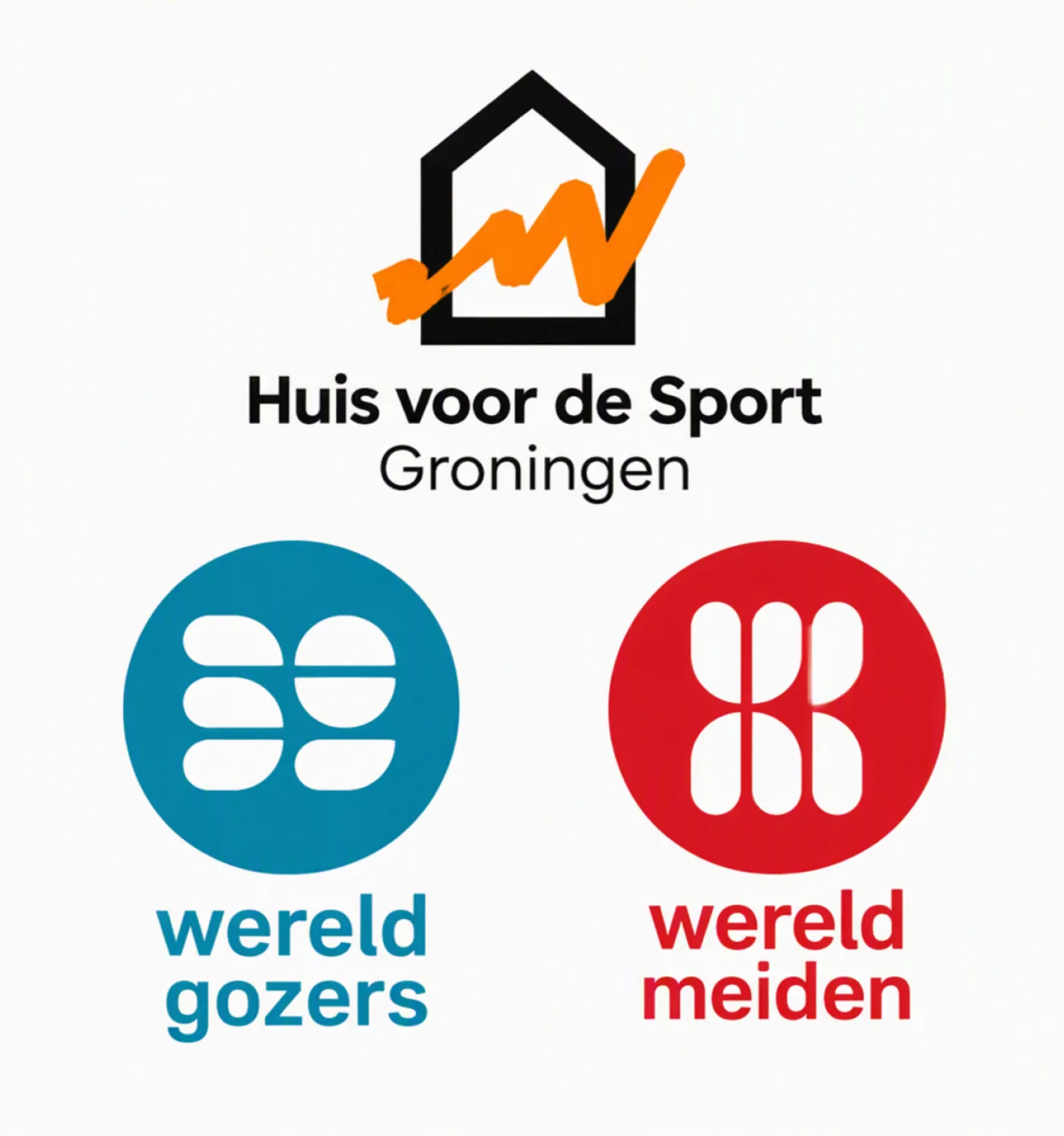 logo's wereldgozers wereldmeiden