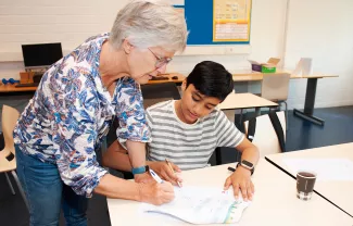 Bij de ISK krijg je goede begeleiding in de klas.